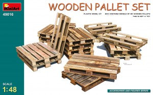 MiniArt 49016 Wooden Type Pallets 1:48