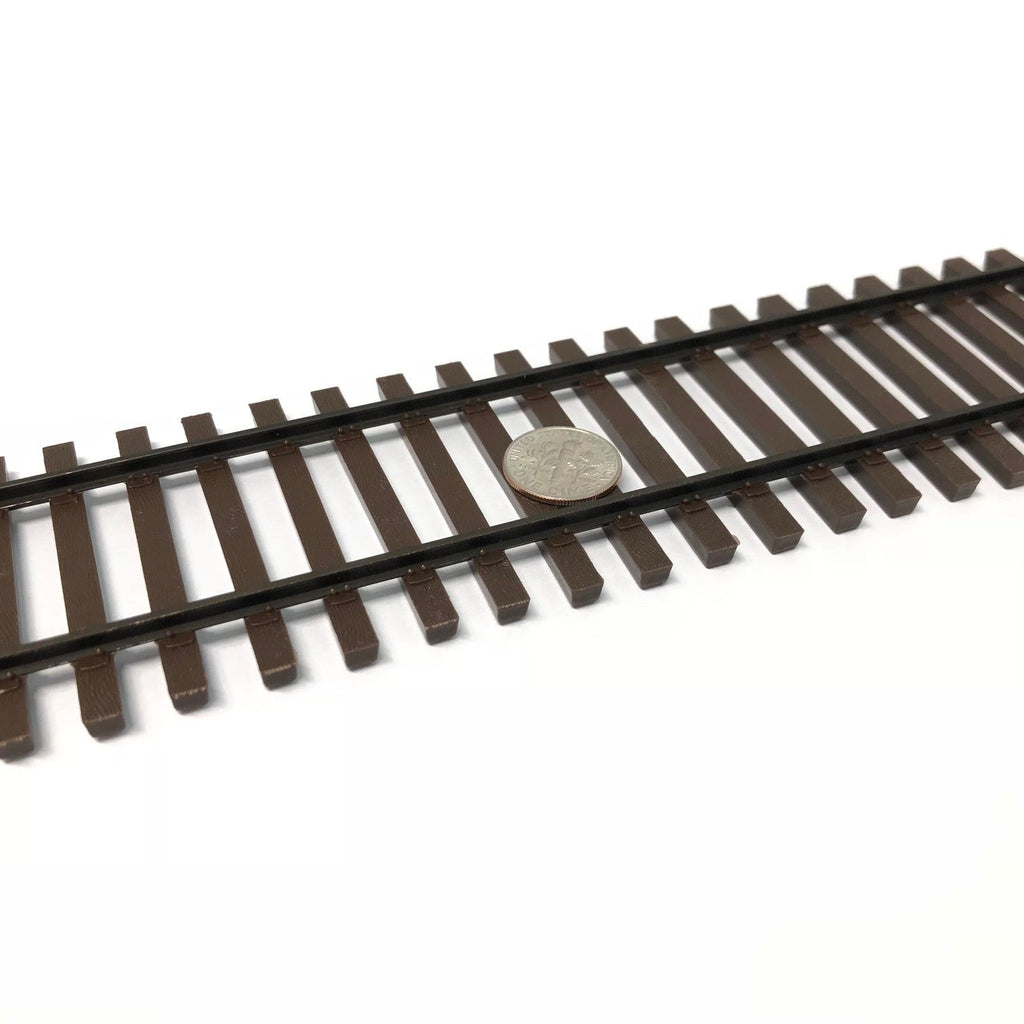 Micro Engineering O 12-130 Code 125 2-Rail Weathered Flex Track (6-Pac