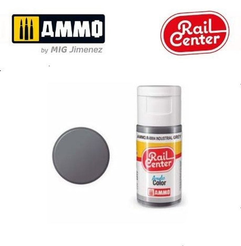 Ammo Mig R0004 INDUSTRIAL GRAY (15ML)