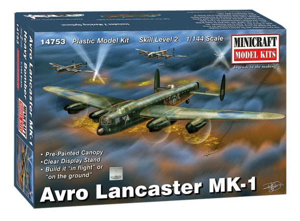 Minicraft Model Kits 14753 Avro 'Lancaster' 1:144