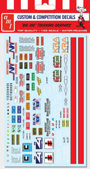 Model Kit Accessories 22 Big Rig Trucking Decals 1:25