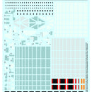 Model Kit Accessories 51 Space: 1999 22' Eagle Trans Panel Decals