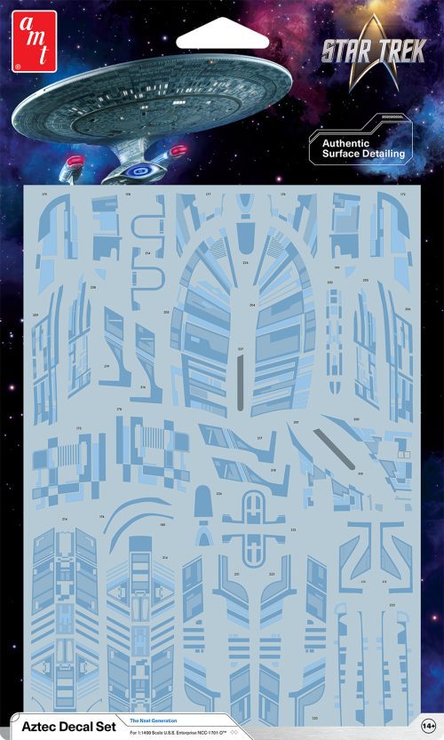 Model Kit Accessories 66 Enterprise NCC-1701D Aztec Decal Next Ge