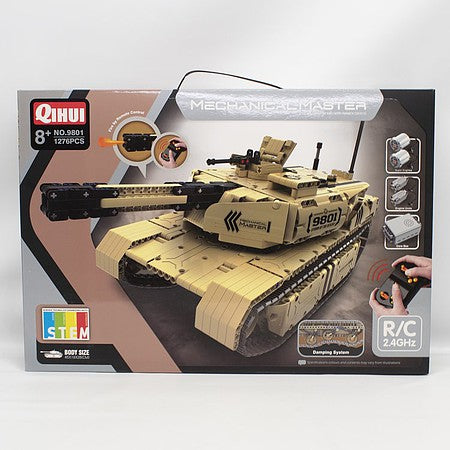 Mechanical Master 9801 Tech Bricks R/C Tank 1276pcs