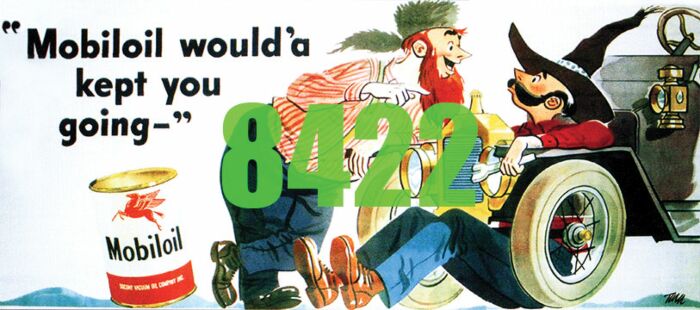 Tichy Train Group HO 8422 Mobiloil Billboard Kit