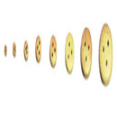 Model Shipways 390 2.5mm Deadeyes Walnut