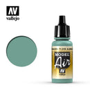 Vallejo Acrylic Paints 71319 Model Air Airbrush Paint, A28M Greyish Blue (17ml)