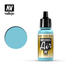 Vallejo Acrylic Paints 71317 Model Air Airbrush Paint, AII SV Gol Light Blue (17ml)