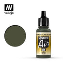 Vallejo Acrylic Paints 71265 Model Air Airbrush Paint, Olive Green RLM80 (17ml)
