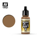 Vallejo Acrylic Paints 71026 USA FLAT BROWN MODEL AIR