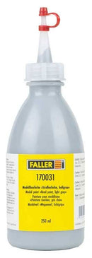 PREORDER Faller 170031 Model Building Paint, Light Gray for Roads (8.5oz 250ml)