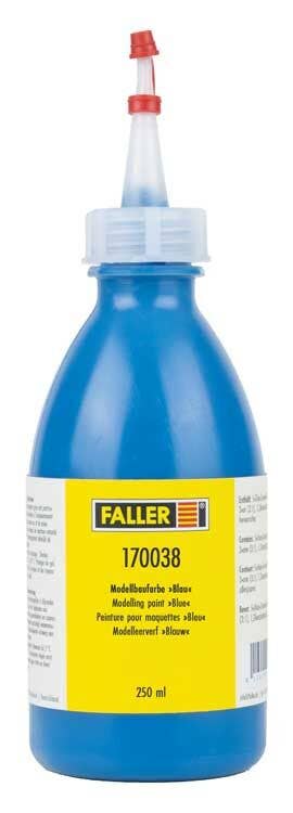 PREORDER Faller 170038 Model Building Paint, Blue (8.5oz 250ml)