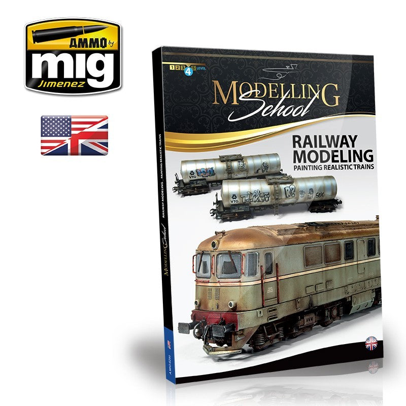 Ammo Mig 6250 PAINTING REALISTIC TRAINS
