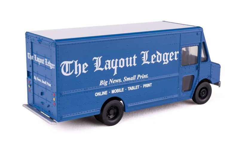 PREORDER Walthers Scenemaster HO 949-12113 Morgan Olson Route Star Van, The Layout Ledger