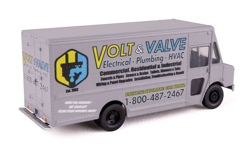 PREORDER Walthers Scenemaster HO 949-12118 Morgan Olson Route Star Van, Volt & Valve