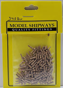 Model Shipways 393BW 10mm Belaying Pins Walnut Bulk 150pk
