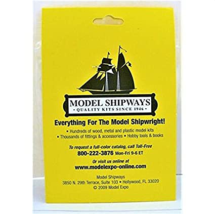 Model Shipways 516B 42 Links per' Chain Brass 10'