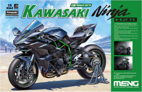 Meng-Model MT-001 1 Kawasaki Ninja H2R (Unpainted Edition) 1:9