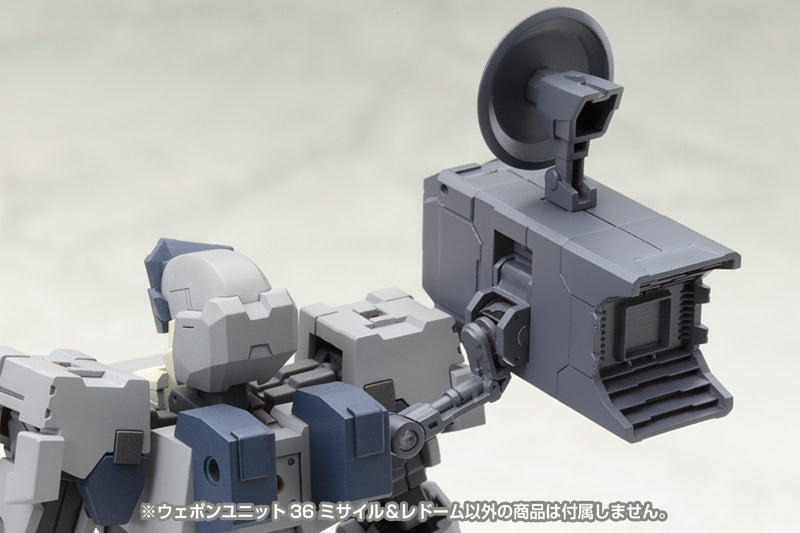 KOTOBUKIYA MW36 WEAPON UNIT36 MISSILE&RADOME