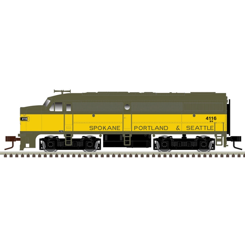 PREORDER Atlas Master Line N 40005088 Gold Series Alco FA1 Large Numberboards, Burlington Northern