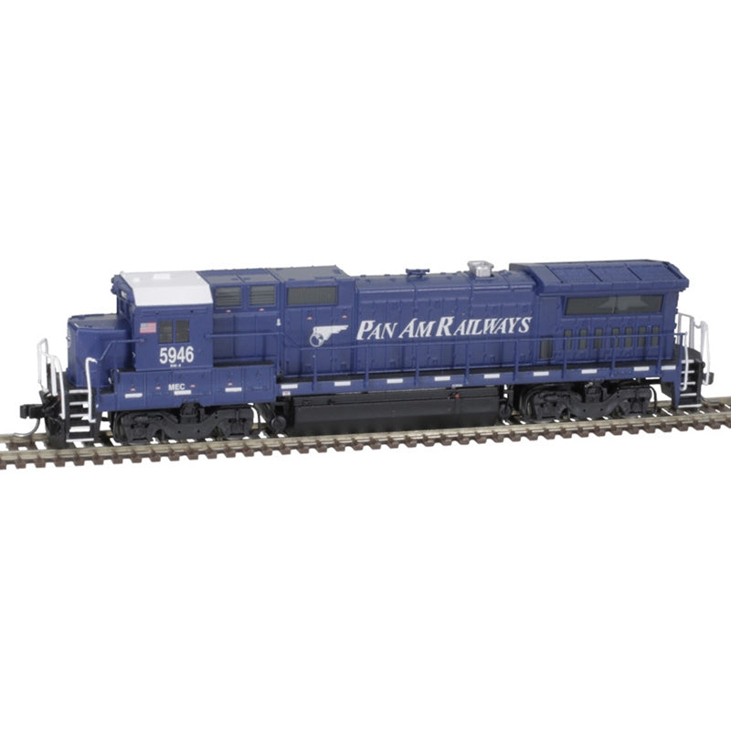 ATLAS 40005170 N DASH 8-40B W/ Deck Mounted Ditch Lights, GOLD PAN AM [MEC]