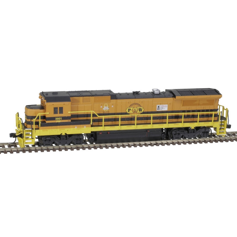 ATLAS 40005171 N DASH 8-40B W/ Deck Mounted Ditch Lights, GOLD PROVIDENCE WORCESTER [G&W]