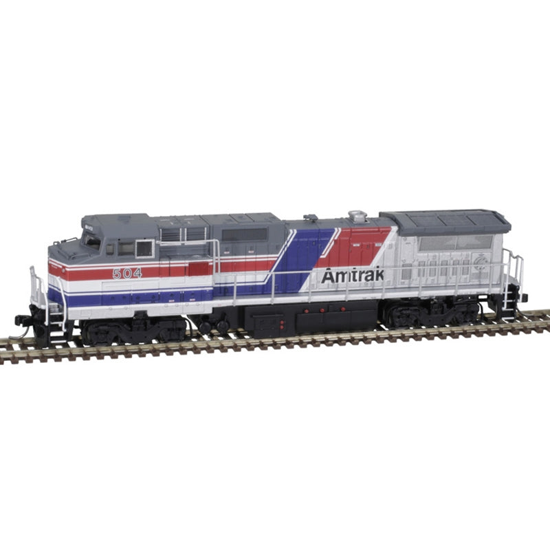 ATLAS 40005145 N DASH 8-32BHW, W/ Pilot Mounted Ditch Lights, SILVER, AMTRAK [PEPSI CAN]