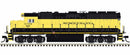 Atlas Master Line N 40005297 Gold Series GP40 with Ditch Lights, Susquehanna