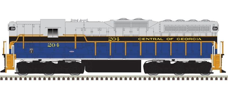 Atlas Classic N 40005310 Silver Series SD-9 Locomotive, Central of Georgia