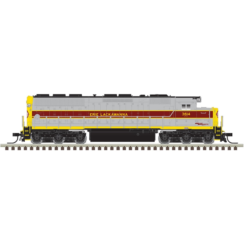 Atlas 40005560 EMD SD45 Low Nose - Standard DC - Master(R) Silver -- Erie Lackawanna