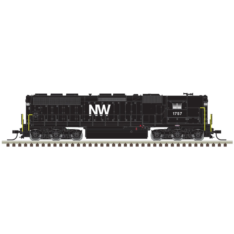 Atlas 40005569 EMD SD45 High Nose - Standard DC - Master(R) Silver -- Norfolk & Western