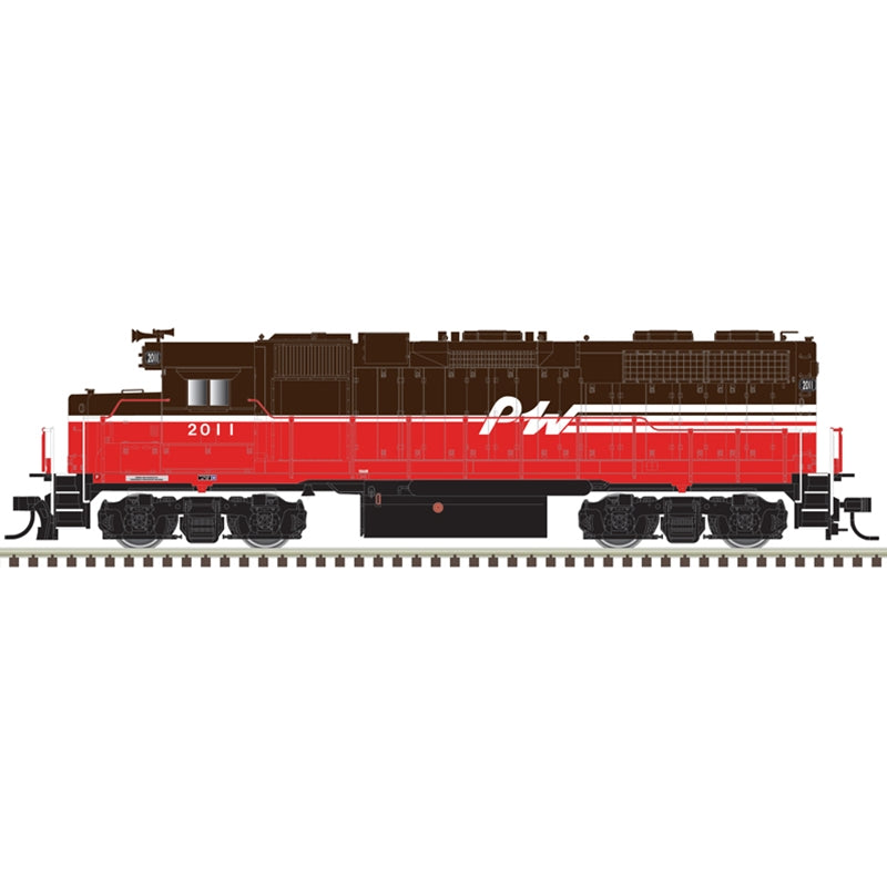 PREORDER Atlas 40005629 EMD GP38 Low Nose w/Dynamic Brakes - LokSound & DCC - Master(R) Gold -- Providence & Worcester