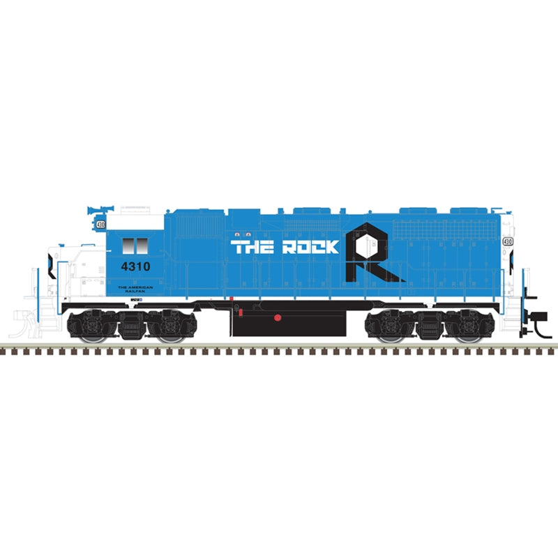 PREORDER Atlas 40005631 EMD GP38 Low Nose w/Dynamic Brakes - LokSound & DCC - Master(R) Gold -- Rock Island Rail