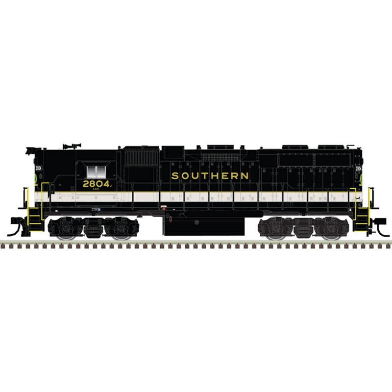 PREORDER Atlas 40005619 EMD GP38 High Nose w/Dynamic Brakes - Standard DC - Master(R) Silver -- Southern Railway