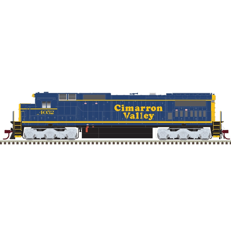 PREORDER Atlas 40005665 GE Dash 8-40C - Front Ditch Lights - LokSound & DCC - Master(R) -- Cimarron Valley