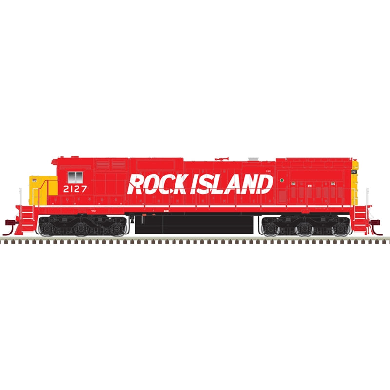 PREORDER Atlas 40005648 GE Dash 8-40C - Front & Rear Ditch Lights - Standard DC - Master(R) -- Rock Island Rail