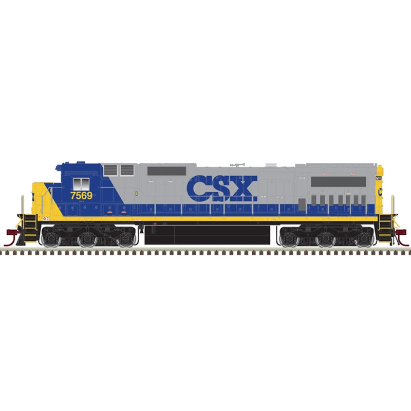 PREORDER Atlas 40005652 GE Dash 8-40C - Front Ditch Lights - Standard DC - Master(R) -- CSX