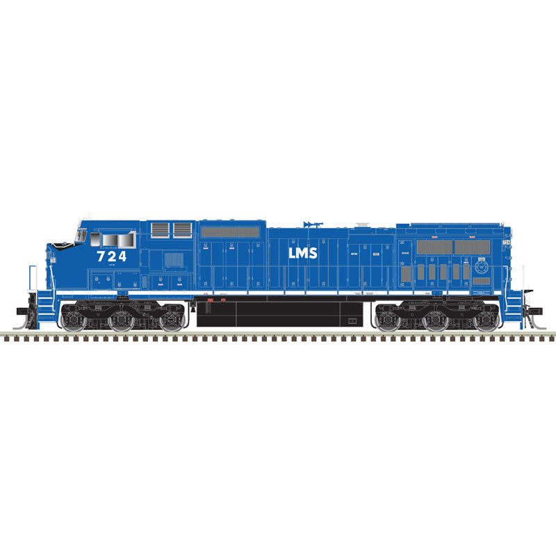 PREORDER Atlas 40005840 N GE Dash 8-40CW - Standard DC - Master(R) Silver -- Locomotive Management Services LMS