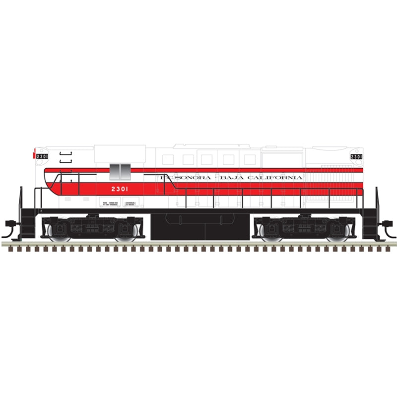 PREORDER Atlas 40005873 Alco RS11 - Standard DC - Classic Silver -- Sonora Baja California