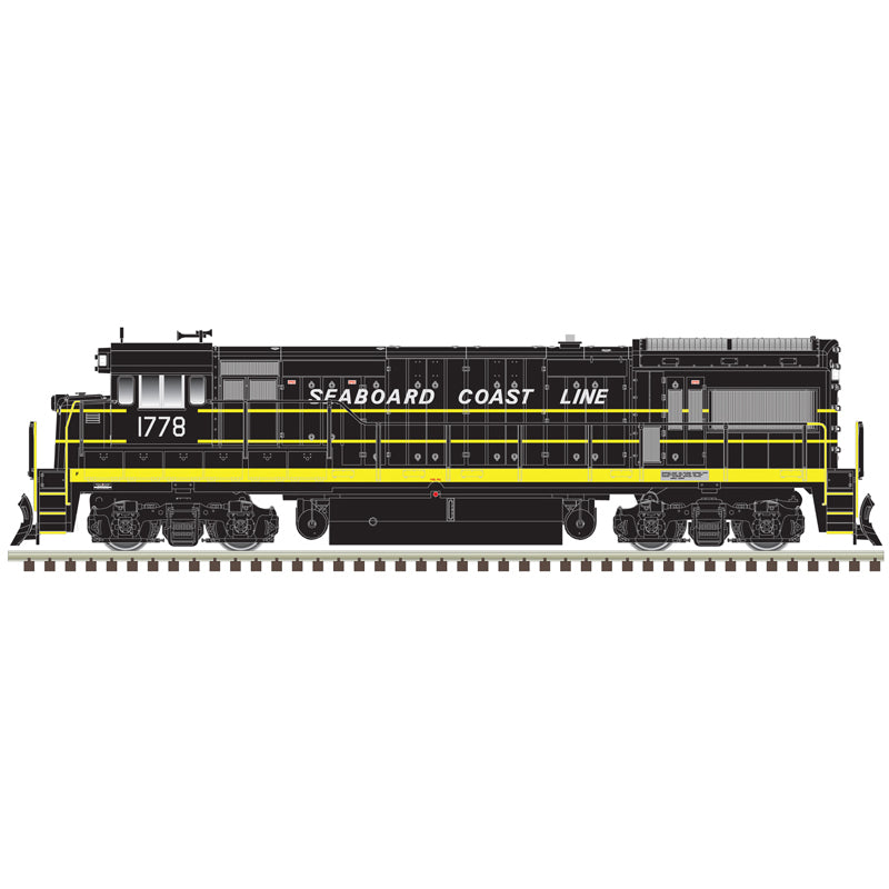 PREORDER Atlas 40005952 N GE U33/36B - Standard DC - Master(R) Silver -- Seaboard Coast Line