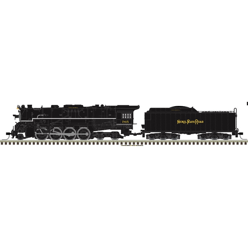 PREORDER Atlas Master Line N 40006033 Silver Series 2-8-4 Berkshire Steam Locomotive, Nickel Plate