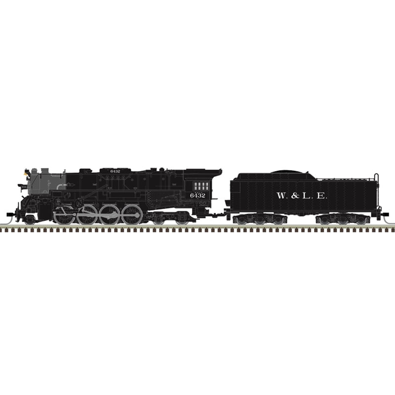 PREORDER Atlas Master Line N 40006041 Silver Series 2-8-4 Berkshire Steam Locomotive, Wheeling & Lake Erie