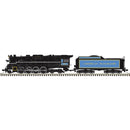 PREORDER Atlas Master Line N 40006058 Gold Series 2-8-4 Berkshire Steam Locomotive, Nickel Plate