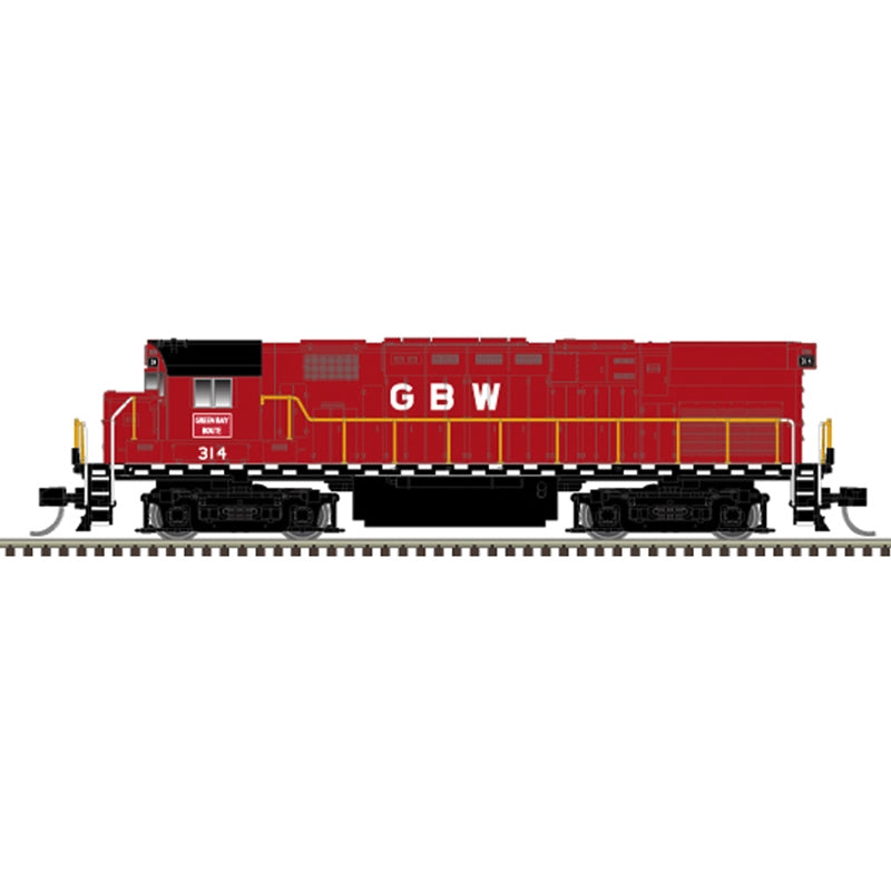 PREORDER Atlas Master Line N 40006124 Gold Series Alco C424 Diesel Locomotive, Green Bay & Western