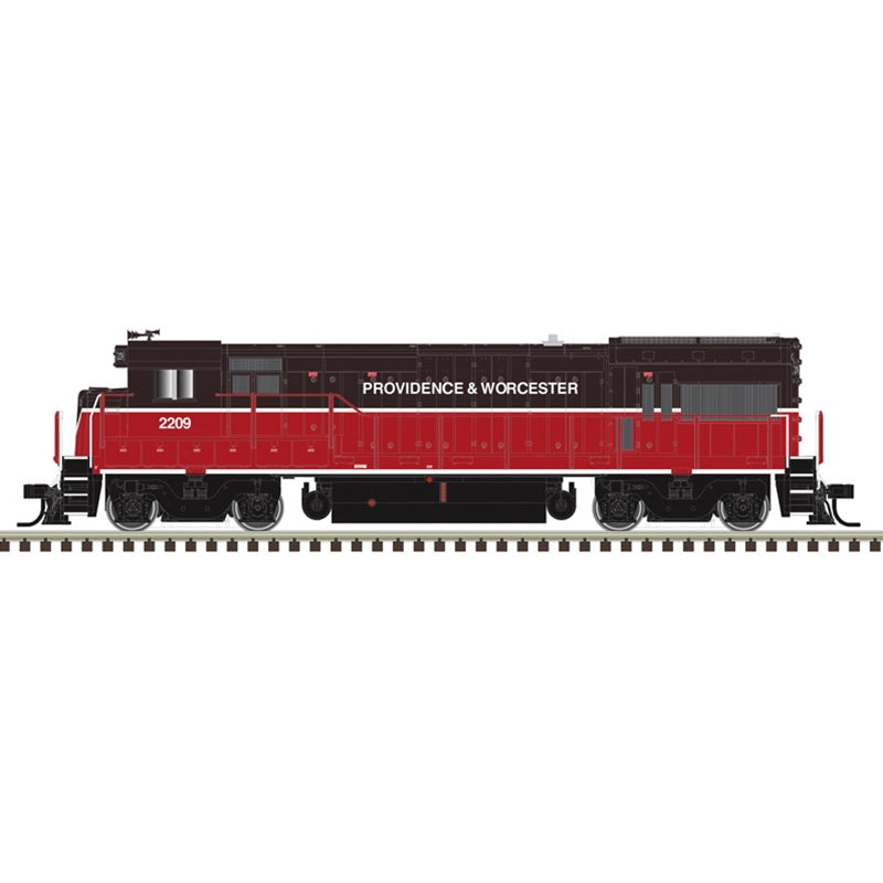 PREORDER Atlas Master Line N 40006206 Gold Series GE U23B Diesel Locomotive with Lights, Providence & Worcester