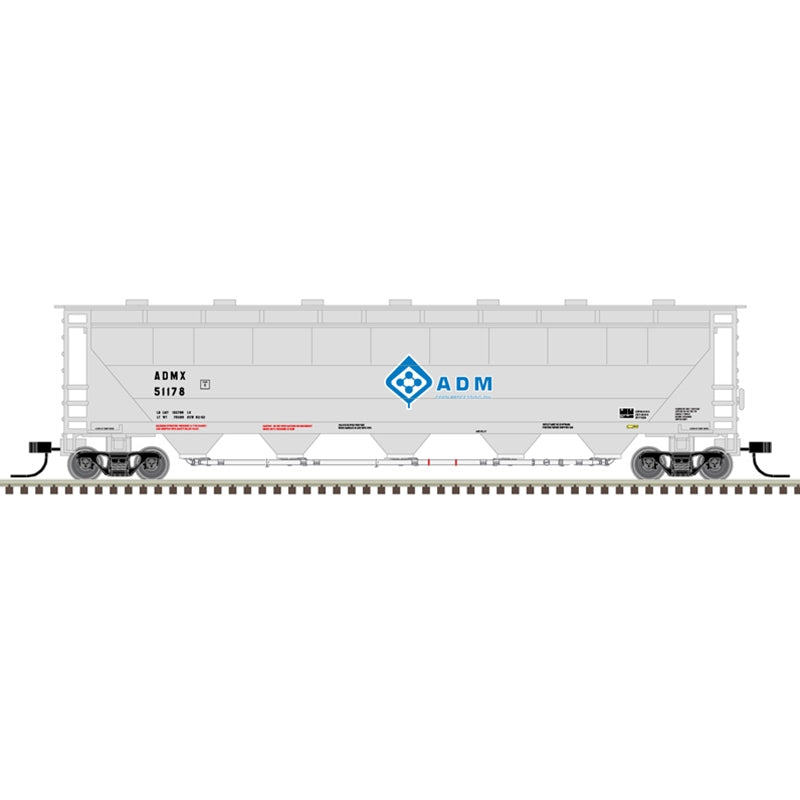 PREORDER Atlas 50005665 Trinity PD5000 Covered Hopper - Ready to Run -- ADM