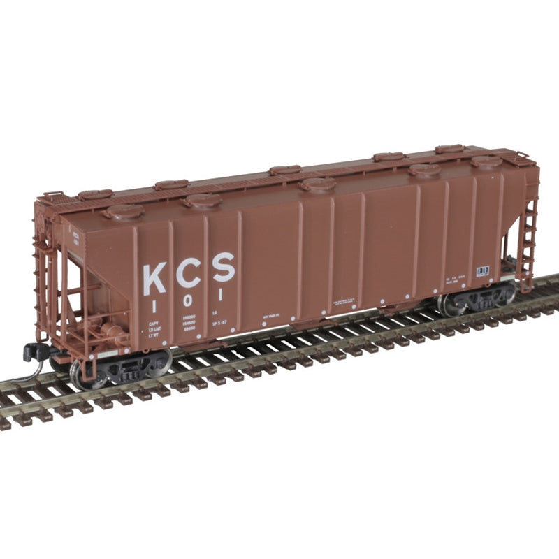 Atlas 50005744 N PS 4000 COVERED HOPPER KANSAS CITY SOUTHERN