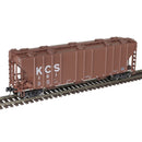 Atlas 50005743 N PS 4000 COVERED HOPPER KANSAS CITY SOUTHERN