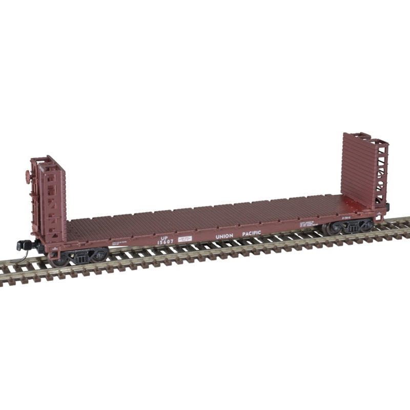 Atlas Master Line N 50005806 48' GSI Bulkhead Flat Car, Union Pacific