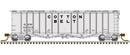 Atlas Master Line N 50005815 4180 Airslide Covered Hopper, Cotton Belt